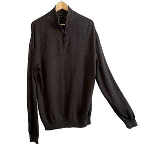 Chatham Road Mens Cashmere Blend Quarter Zip Sweater XXL !